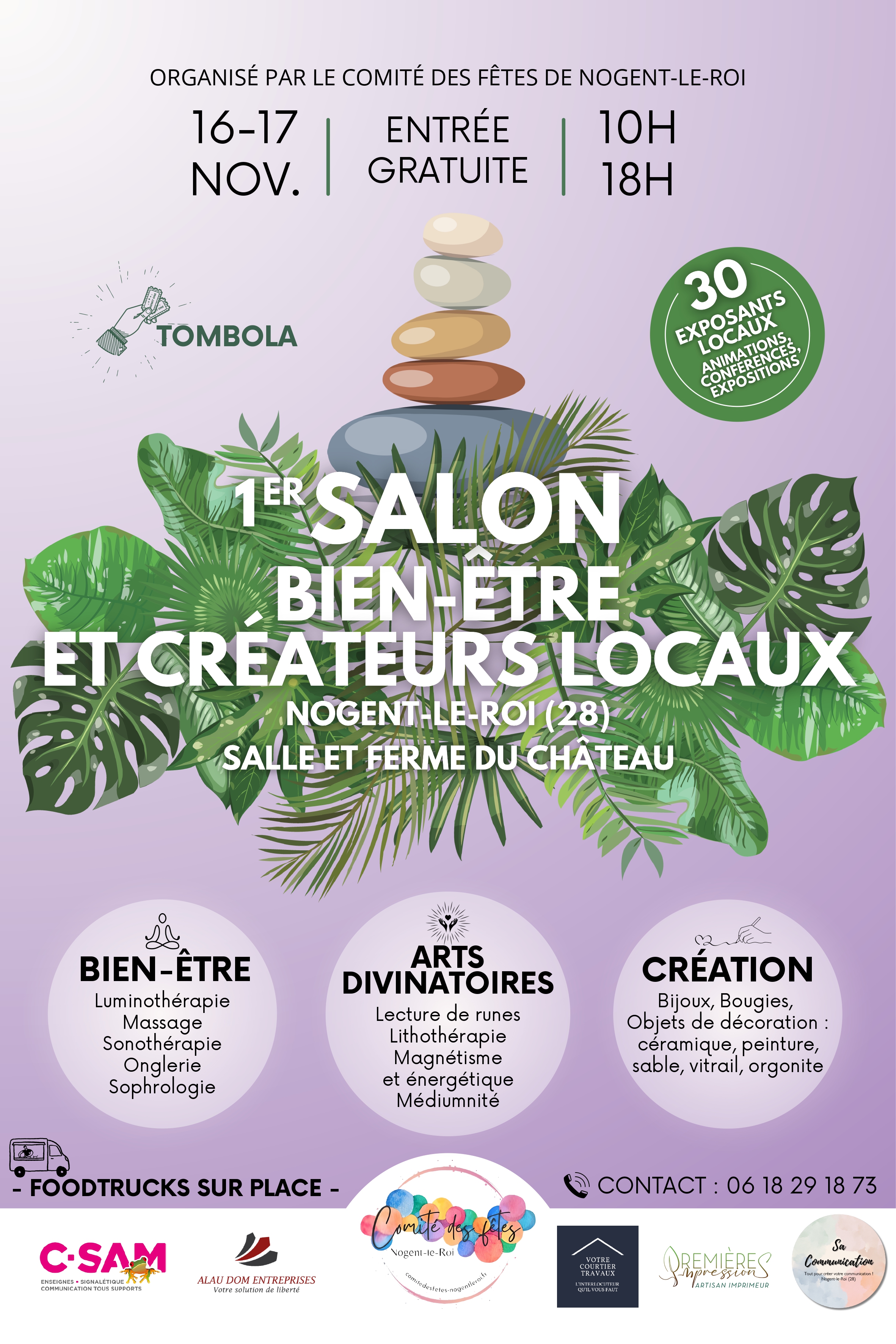 1er salon bien-être et créateurs locaux de Nogent le Roi